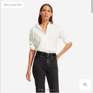 Everlane ankle jeans in washed black